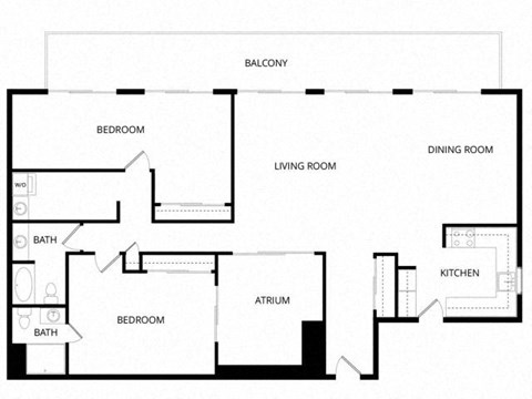 Capitol Towers Floorplans